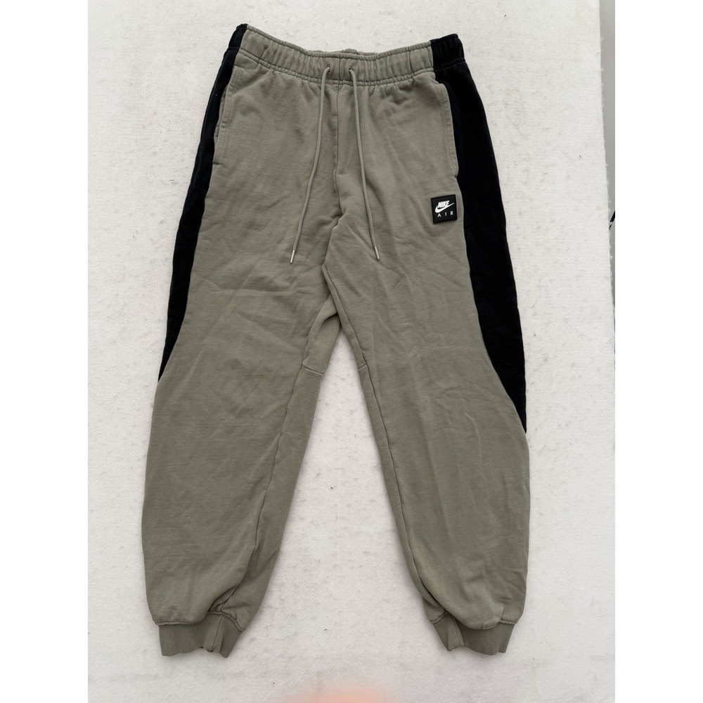 Nike Tech Air Heavyweight French Terry Fleece Joggers Green Size M HJ0291-320